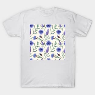 Botanical Floral Seamless pattern 21 T-Shirt